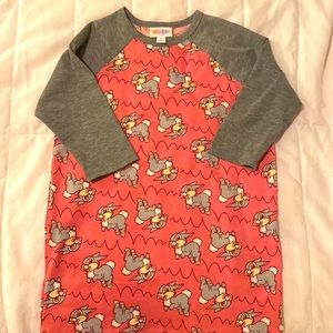 Disney Lularoe size 8 girls 3/4 length sleeve t-shirt